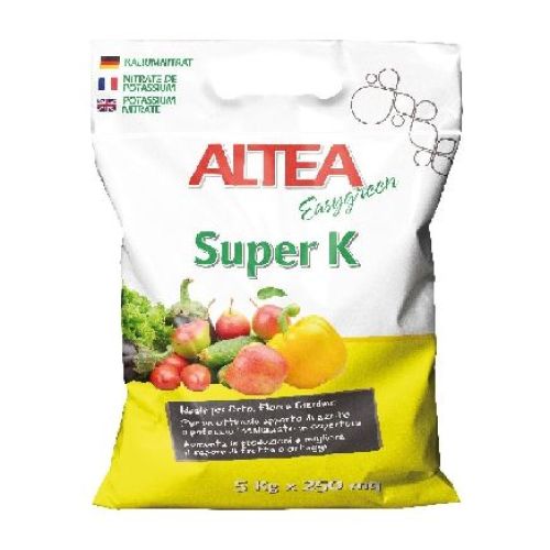 ALTEA SUPER K 5 KG (NITRATO DI POTASSIO) <br/> Concime per Piante da Esterno