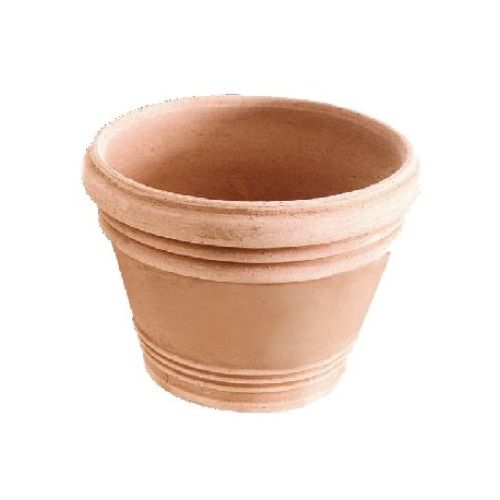 Vaso Liberty cm 15 h 12 Etrusco <br/> Vasi e Accessori in Terracotta