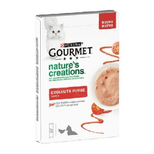 Gourmet Nature Creations Snack 5x 10gr Pollo <br/> Snack e Premi per Gatti