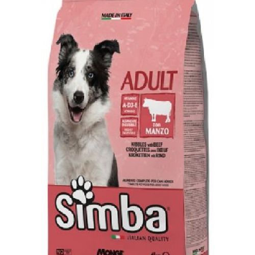 SIMBA CANE 20 KG MANZO <br/> Cibo Secco per Cani