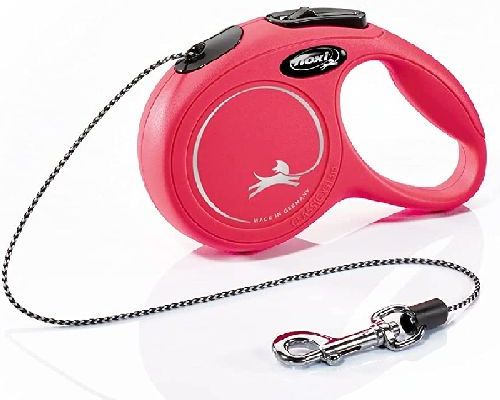 Guinzaglio Flexi New Classic S Corda 5mt rosso <br/> Guinzagli, Collari e Pettorine