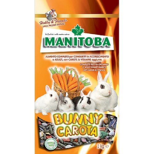 Bunny Carota 1 kg <br/> Cibo e Lettiere Roditori