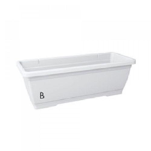 Cassetta Primavera cm 50 bianco <br/> Vasi e Accessori in Plastica