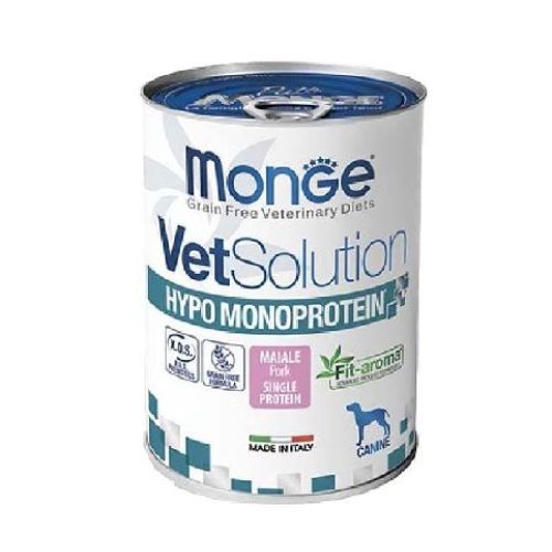 MONGE VET DOG HYPO 400GR <br/> Dieta Veterinaria per Cani