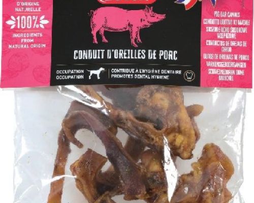 CONDOTTI ORECCHIE DI MAIALE 300 GR <br/> Snack e Premi per Cani