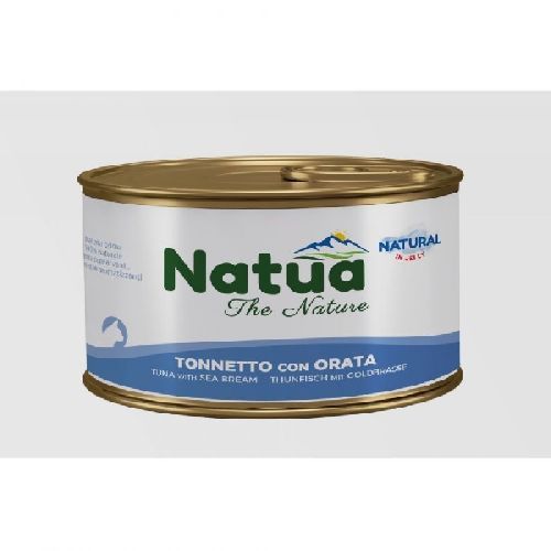 NATUA JELLY CAT TONNETTO E ORATA 150 GR <br/> Cibo Umido per Gatti