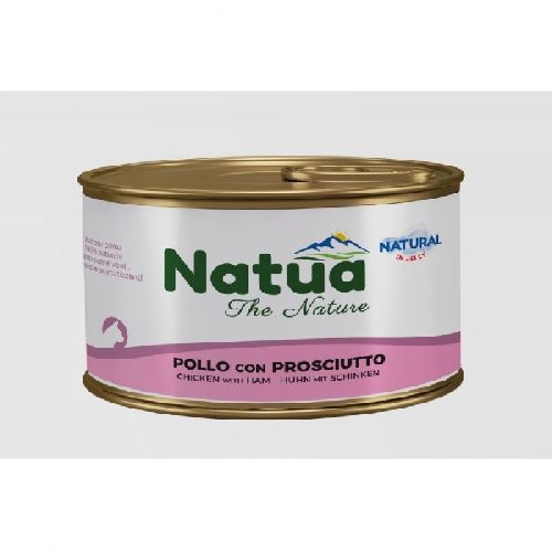 NATUA JELLY CAT POLLO CON PROSCIUTTO 150 GR <br/> Cibo Umido per Gatti