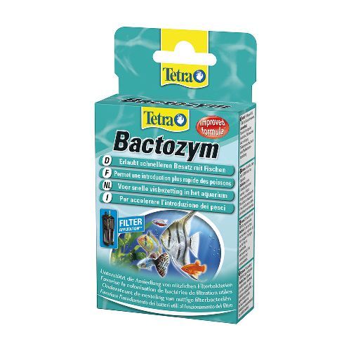 Tetra Bactozym 10 Capsule <br/> trattamento acqua e testtitolo