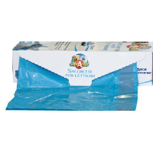 SACCHETTI LETTIERA 10PZ.UNIVERSALI <br/> Lettiera, Sabbia e Toilette Gatto