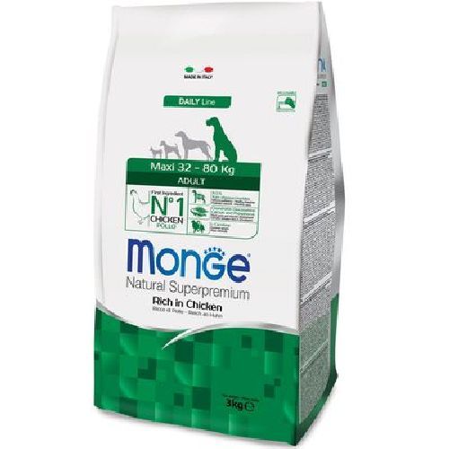 Monge Maxi Adult 3 Kg <br/> Cibo Secco per Cani