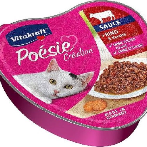 VITAKRAFT POESIE CREATION SAUCE MANZO E CAROTE <br/> Cibo Umido per Gatti