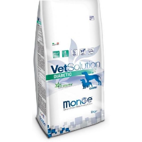 MONGE VET CANINE DIABETIC 2 KG <br/> Dieta Veterinaria per Cani