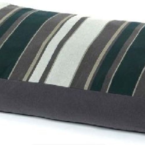 Cuscino Brick Green Stripes 50x80x15cm <br/> Cuccia Morbida e Brandina