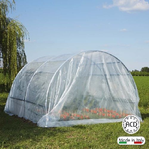 Verdemax Telo per serra 2x3mt 35mq cod. 3236 <br/> Telo Antigrandine, Telo Antigelo e Pali per Orto