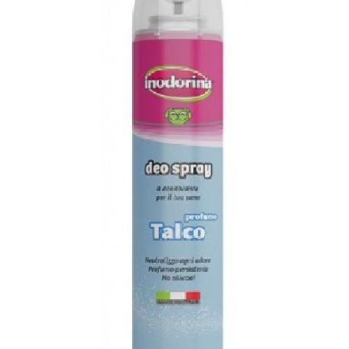 INODORINA DEO SPRAY TALCO 300ML <br/> Traversine e Salviette Cane