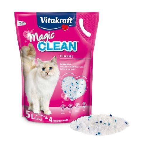 Vitakraft Magic Clean lettiera 5 lt <br/> Lettiera, Sabbia e Toilette Gatto