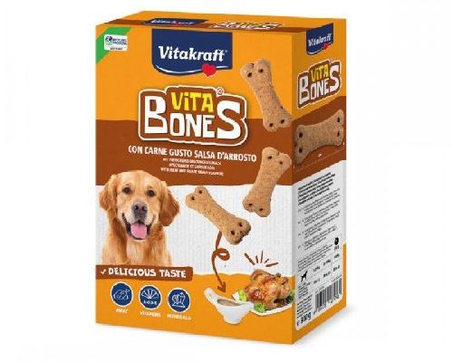 VITAKRAFT VITA BONES GRAVY BISCOTTI ARROSTO 300 GR <br/> Snack e Premi per Cani