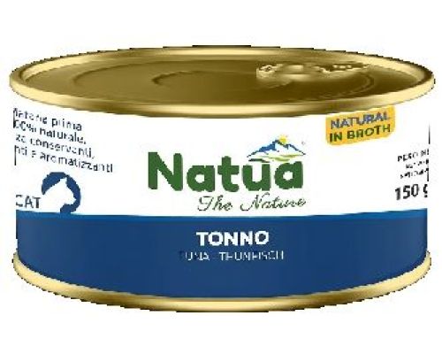 NATUA BROTH CAT TONNO 150 GR <br/> Cibo Umido per Gatti