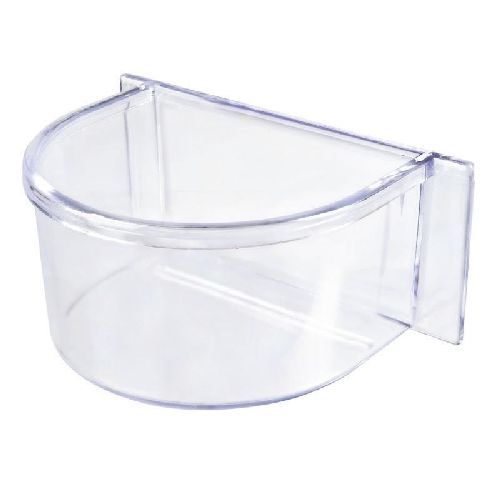 Mangiatoia Parrot trasparente IMAC <br/> Gabbie Uccelli e Accessori