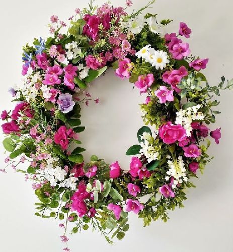 4 Ghirlande Di Rose Artificiali In Seta, Fiori Finti Doppio Colore, Rampicanti Da Appendere Per Decorazioni Matrimonio, Casa, Giardino