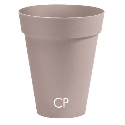 Arke Slim cipria 33 x h40 cm <br/> Vasi e Accessori in Plastica