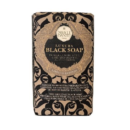 Saponetta Luxury Black Soap 250gr <br/> Candele e Profumi per Ambiente, Saponi