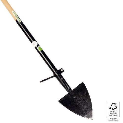 Vanghetto a punta cm 23x23 con manico cm 130 <br/> Attrezzi Manuali per il Giardinaggio