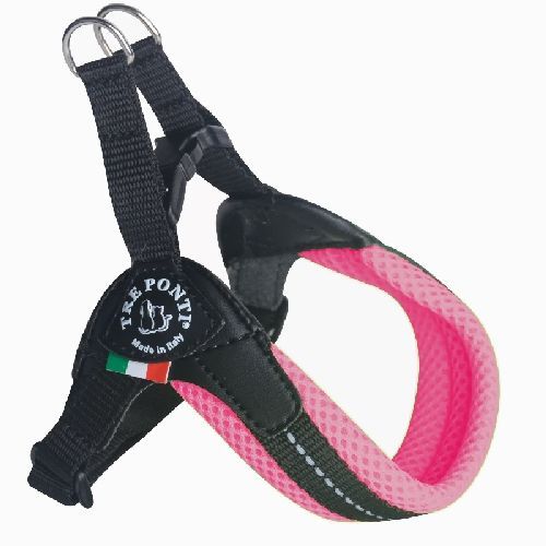 Easy Fit Neon Mesh Rosa Fluo Sottopancia Regol. Taglia 1,5 <br/> Guinzagli, Collari e Pettorine