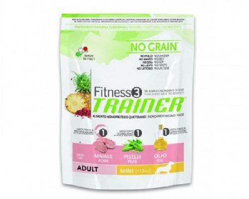 Fitness Trainer Sensitive No Gluten Mini Maiale 2 kg <br/> Cibo Secco per Cani