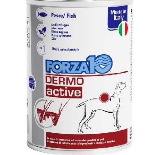 FORZA10 CANE DIET DERMO ACTIVE 390 GR LATTINA <br/> Dieta Veterinaria per Cani