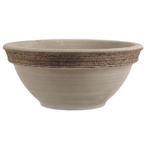 Ciotola Ciclamino Vulcano Graffiato Cm 23 <br/> Vasi e Accessori in Terracotta
