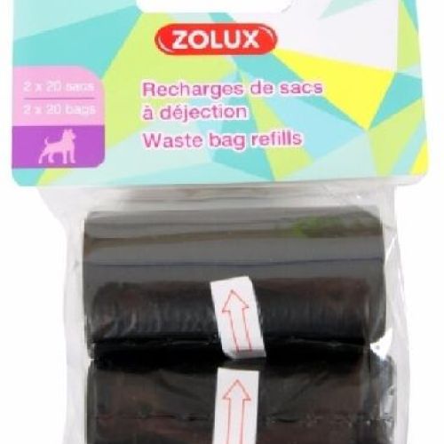 REFILL 2X20 SACCHETTI X DEIEZIONI CANE <br/> Traversine e Salviette Cane