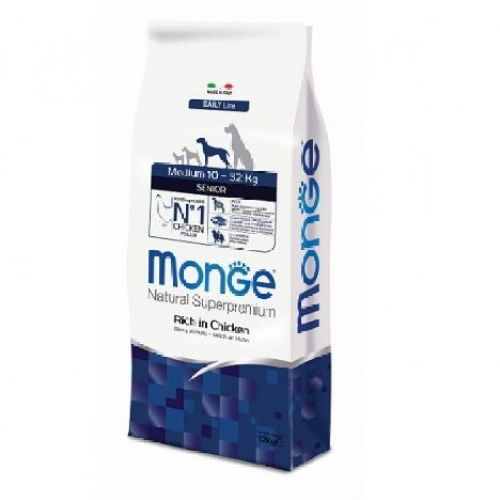 Monge medium senior 12 kg <br/> Cibo Secco per Cani