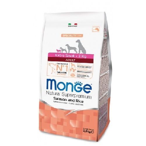 monge ex small adult salmone riso 800gr <br/> Cibo Secco per Cani