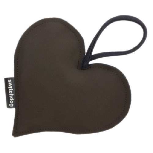 Minibag Cuore In Vinilpelle Marrone <br/> Guinzagli, Collari e Pettorine