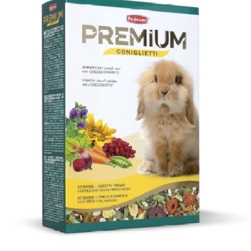 PADOVAN PREMIUM CONIGLIETTI GR 500 <br/> Cibo e Lettiere Roditori