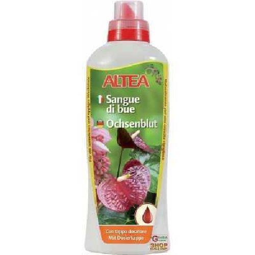 SANGUE DI BUE LIQUIDO 1 LT ALTEA <br/> Concime per Piante da Interno