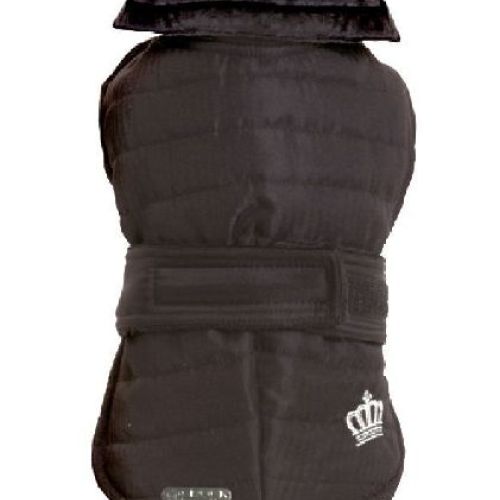 GIUBBOTTO IMBOTTITO BULLDOG BLACK CM.55 <br/> Guinzagli, Collari e Pettorine