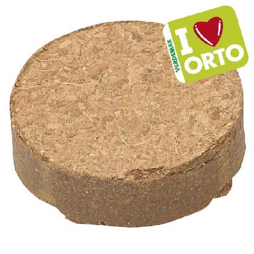 PASTIGLIE IN FIBRA DI COCCO 1X4CM (12 PEZZI) <br/> Semi da Orto
