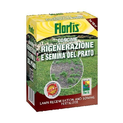 FLORTIS RIGENERAZIONE PRATO 2000 G <br/> Concime per Piante da Esterno