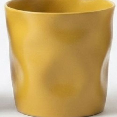 VASO DUNE CM 22XH21 OCRA <br/> Vaso per Interni e decorazioni
