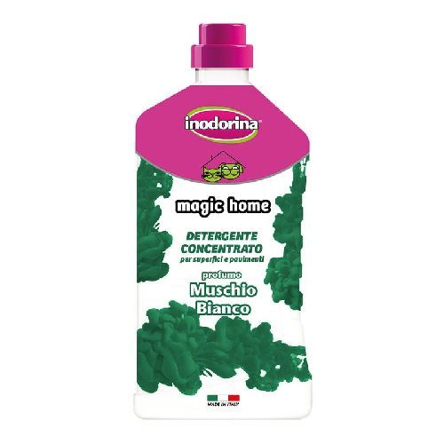 INODORINA MAGIC HOME DETERSIVO PAVIMENTI 1 LT MUSCHIO BIANCO <br/> Detergenti e Igienizzanti