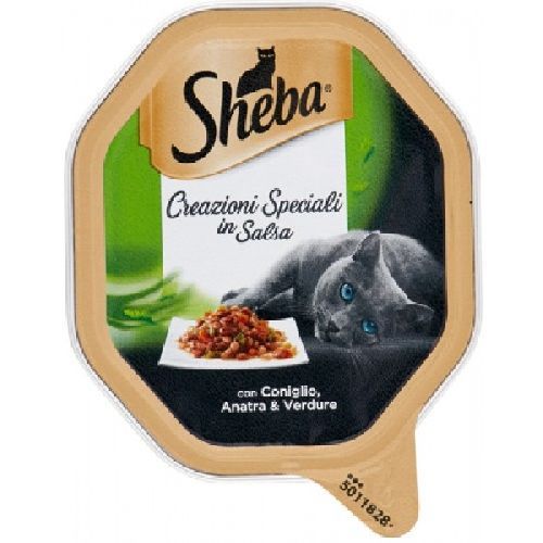 Sheba 85 gr. manzo e tacchino in salsa <br/> Cibo Umido per Gatti
