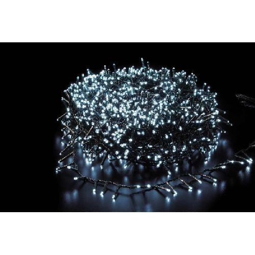 105401 2000 MINILUC LED EST T+C BIANCO M40 <br/> Luci di Natale