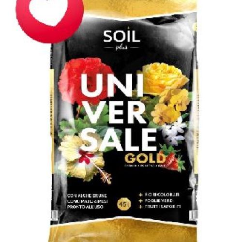 SOIL PLUS UNIVERSALE GOLD LT 45 <br/> Terra e Torba