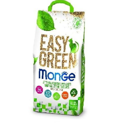Monge Easy Green Lettiera Vegetale 10 Litri <br/> Lettiera, Sabbia e Toilette Gatto