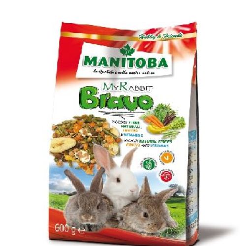 my rabbit bravo 600 gr <br/> Cibo e Lettiere Roditori