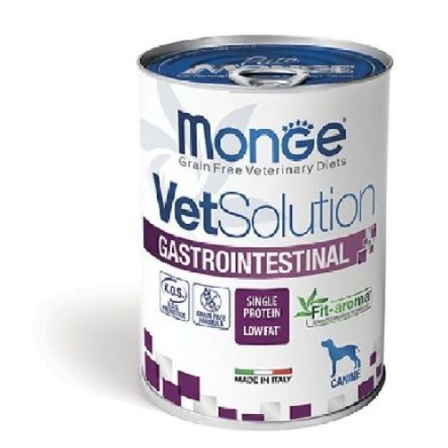 MONGE VET DOG GASTROINTESTINAL 400 GR <br/> Dieta Veterinaria per Cani