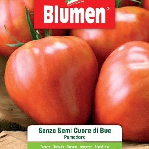 BLUMEN BUSTA SEMI POMODORO SENZA SEMI CUORE DI BUE <br/> Semi da Orto