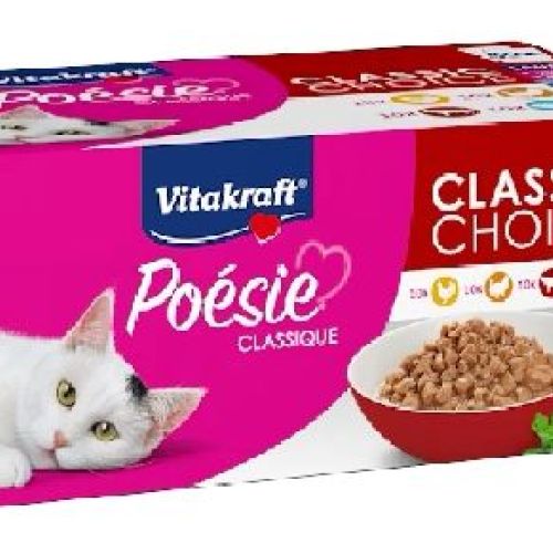 VITAKRAFT BIG PACK POESIE CLASSIQUE 40 PZ <br/> Cibo Umido per Gatti